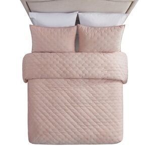Better homes & garden king size pink quilt nwt